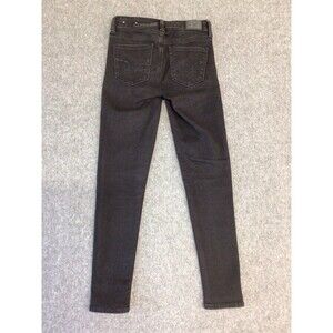 American Eagle Women's Next Level Stretch Jeans Jeggings Sz 00 Short Black